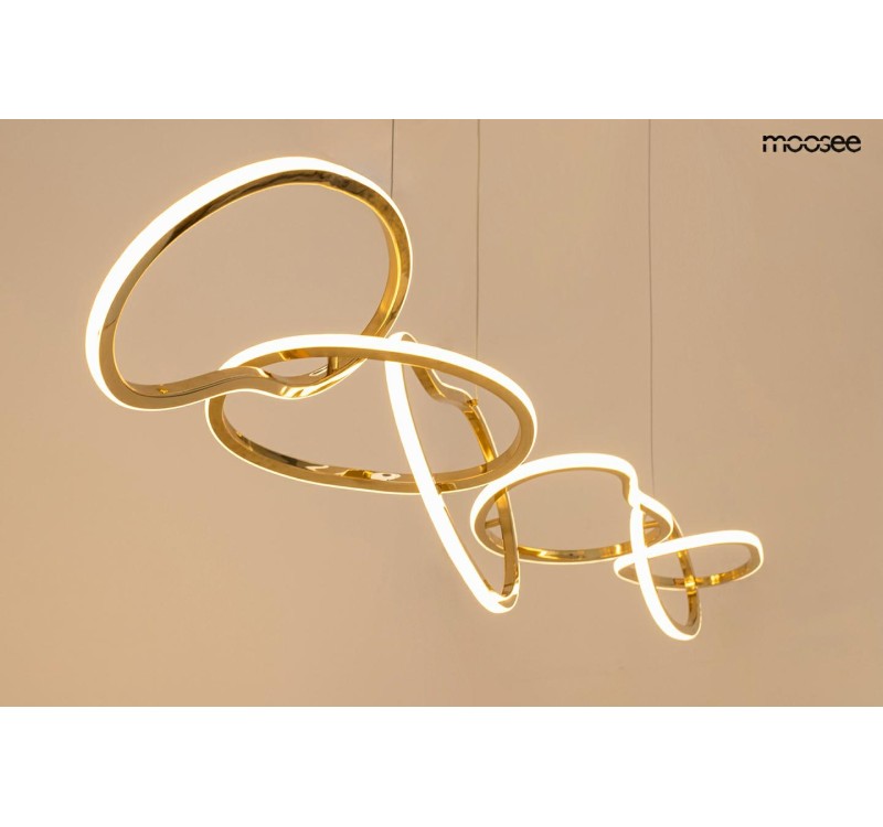 MOOSEE lampa wisząca JAZZ 6 złota