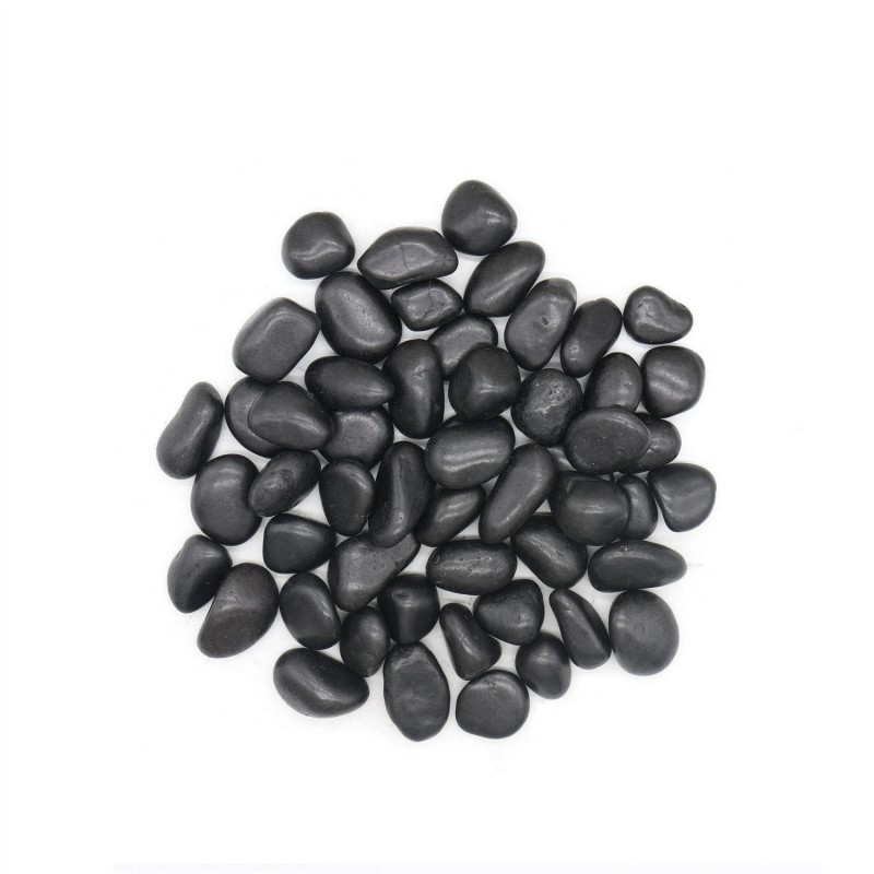 Kamień OTOCZAK 2-3 cm 10 kg polerowany    czarny