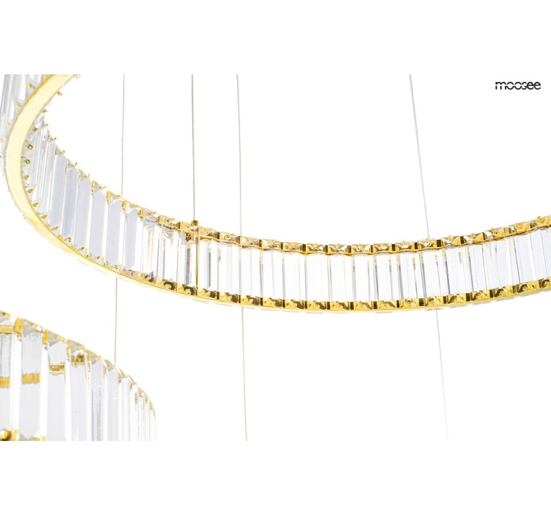 MOOSEE lampa wisząca LIBERTY 3B złota