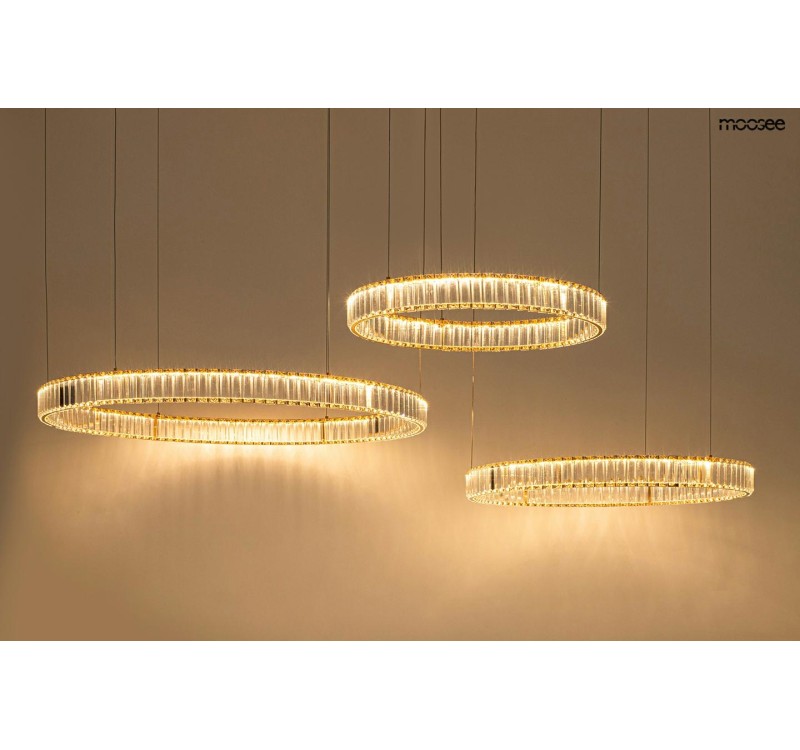 MOOSEE lampa wisząca LIBERTY 3B złota