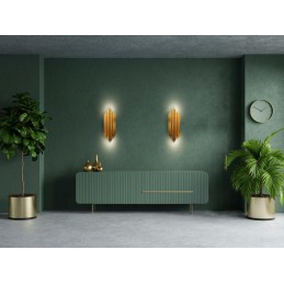 MOOSEE lampa ścienna HARMONIC złota