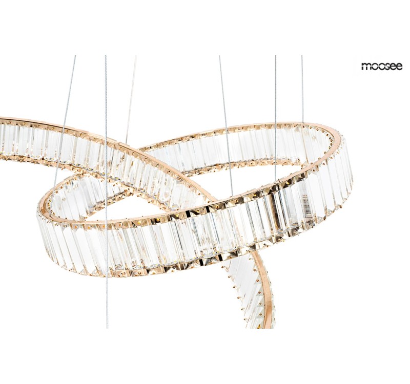 MOOSEE lampa wisząca LIBERTY LINE 8 złota