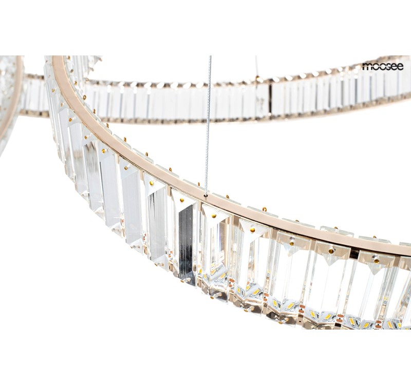 MOOSEE lampa wisząca LIBERTY LINE 8 złota