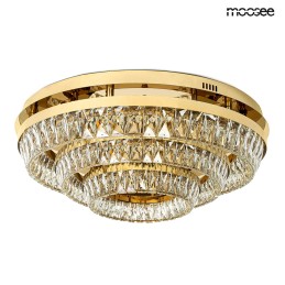MOOSEE lampa sufitowa / plafon SAVOY 3    złota