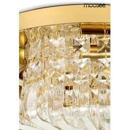 MOOSEE lampa sufitowa / plafon BALUNA 80  złota