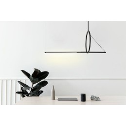 MOOSEE lampa wisząca STICK czarna