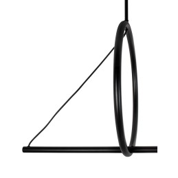 MOOSEE lampa wisząca STICK czarna