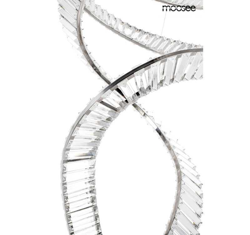 MOOSEE lampa wisząca WAVE CORDON 2B chrom