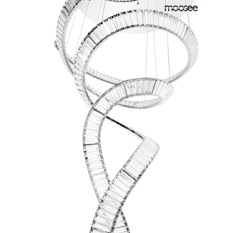 MOOSEE lampa wisząca WAVE CORDON 2B chrom