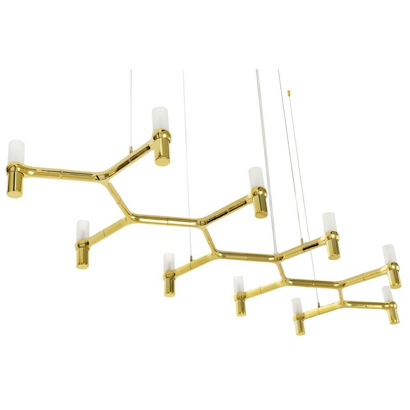 MOOSEE lampa wisząca ATOMIC LONG złota