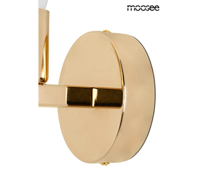 MOOSEE lampa ścienna CONCHA złota