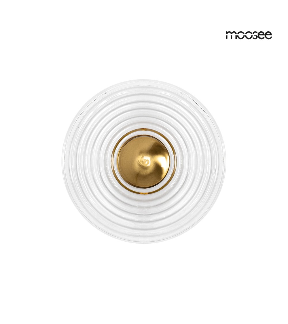 MOOSEE lampa ścienna ONDA złota