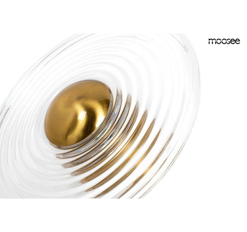 MOOSEE lampa ścienna ONDA złota