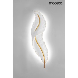 MOOSEE lampa ścienna IKAR 60  biała / złota