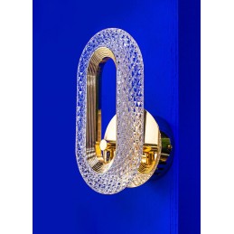 MOOSEE lampa ścienna JEWEL złota