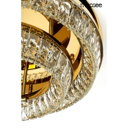 MOOSEE lampa sufitowa / plafon SAVOY 2    złota