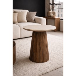 MaMaison stolik ARGENTINA 50 marmur /     drewno