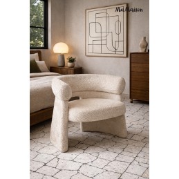 MaMaison fotel MADAME beżowy