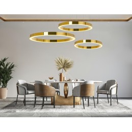 MOOSEE lampa wisząca RING LUXURY 110      złota