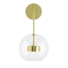 MOOSEE lampa ścienna CAPRI WALL złota
