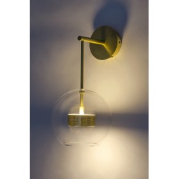MOOSEE lampa ścienna CAPRI WALL złota