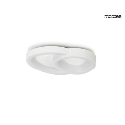 MOOSEE lampa sufitowa / plafon CELLS 2    biała