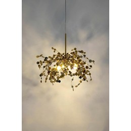 MOOSEE lampa wisząca MONETE SINGLE złota