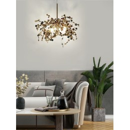 MOOSEE lampa wisząca MONETE SINGLE złota