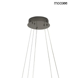 MOOSEE lampa wisząca ANILLO 2 czarny      chrom