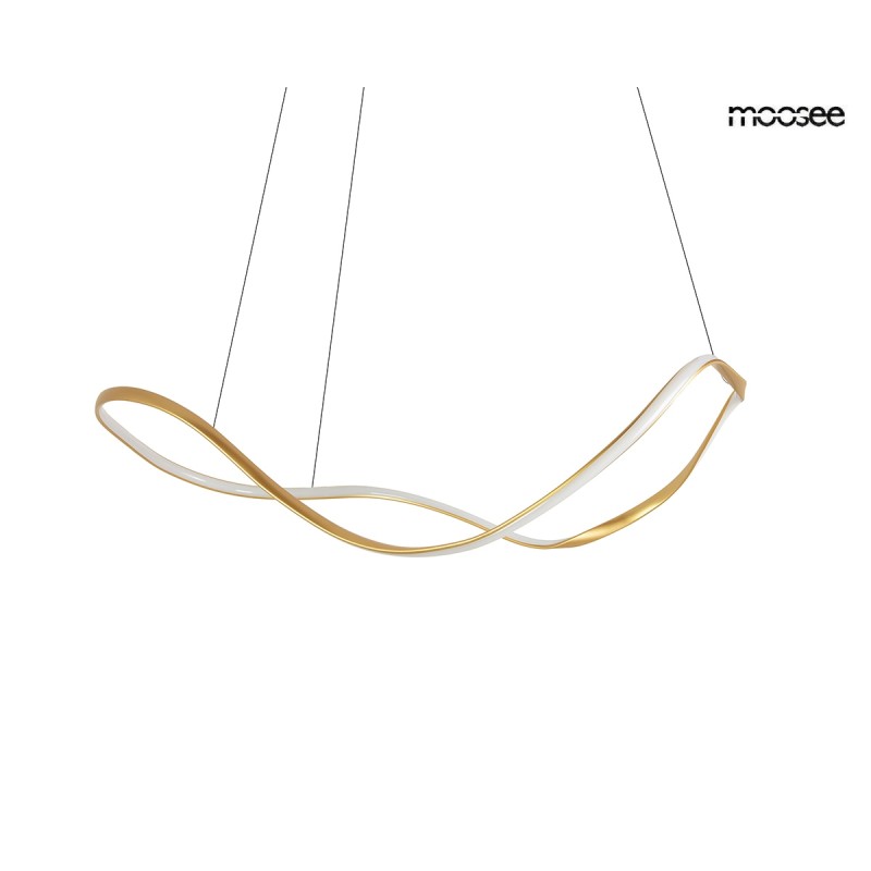 MOOSEE lampa wisząca WAVES 60 złota