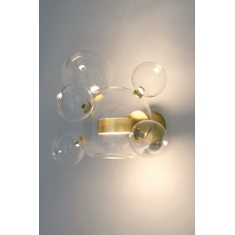 MOOSEE lampa ścienna CAPRI WALL 6 złota