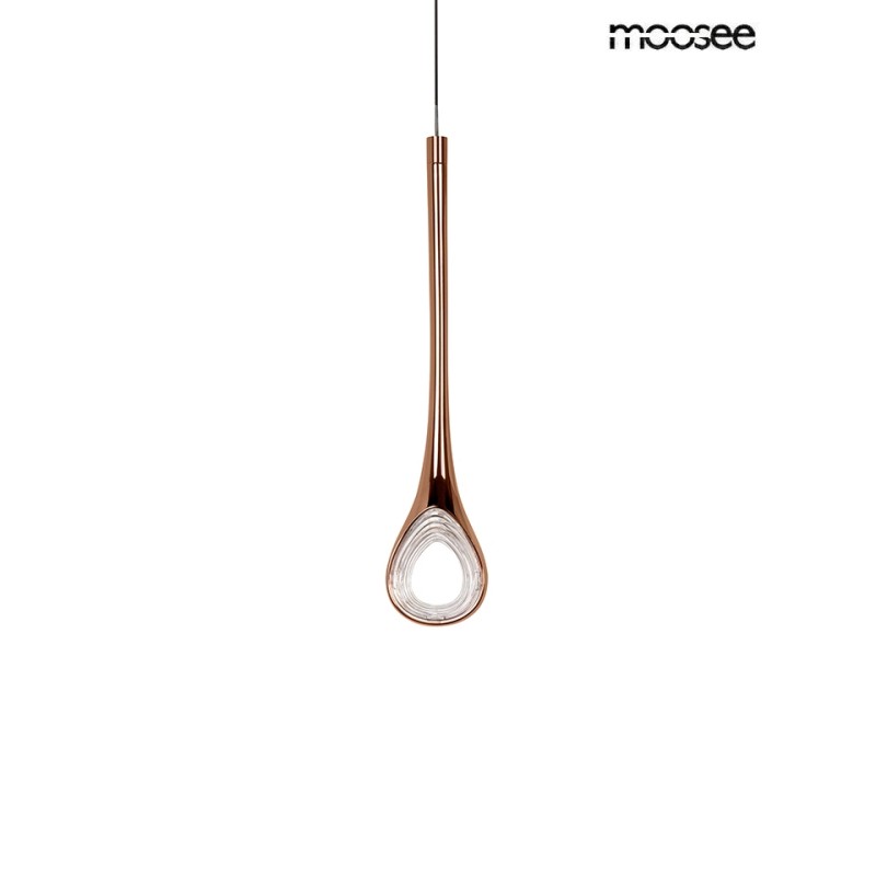 MOOSEE lampa wisząca VUELO miedziana