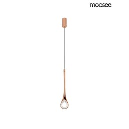 MOOSEE lampa wisząca VUELO miedziana