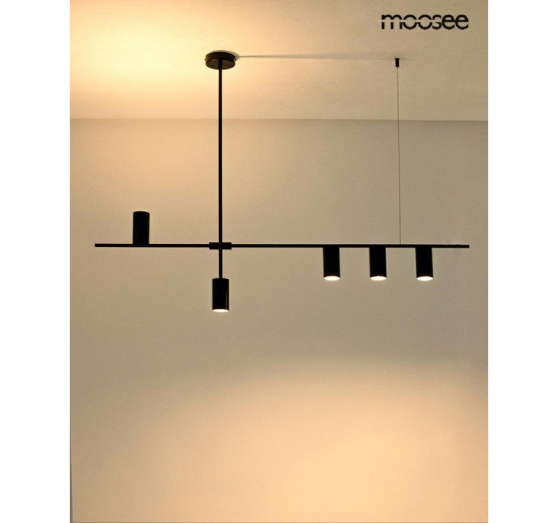 MOOSEE lampa wisząca MODERNO czarna