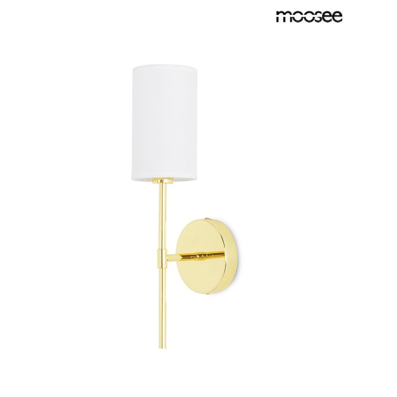 MOOSEE lampa ścienna IMPERIO złota