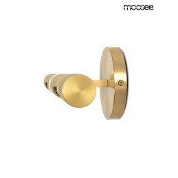 MOOSEE lampa ścienna CRUDO złota