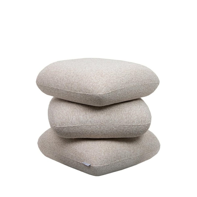 Pufa STONES beżowa
