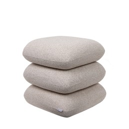 Pufa STONES beżowa