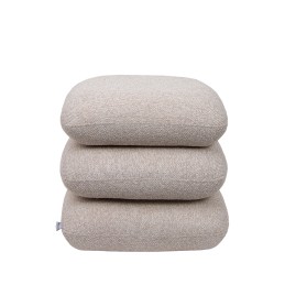 Pufa STONES beżowa