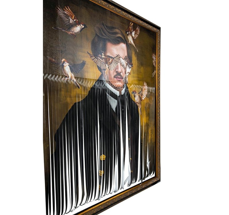 KARE obraz GENTLEMAN CUTS 130x163 cm