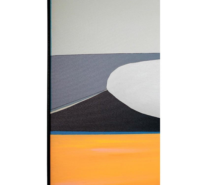 KARE obraz ABSTRACT SHAPES ORANGE 73x143 cm