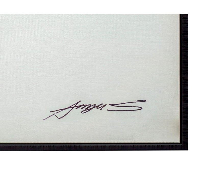 KARE obraz ABSTRACT SHAPES ORANGE 73x143 cm