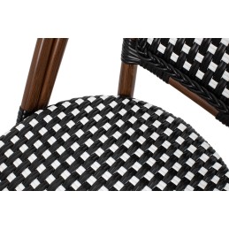 Krzesło ogrodowe CAFE PARIS ARM brązowe   rattan