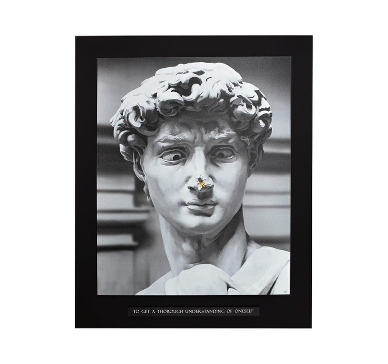 KARE obraz STATUE 100x125 cm