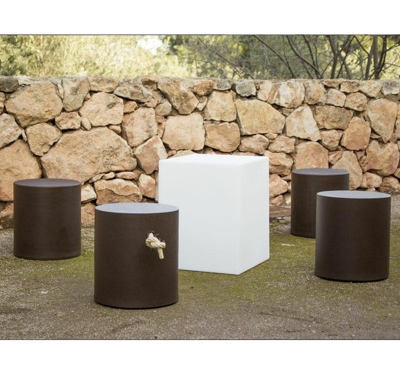 NEW GARDEN lampa ogrodowa CUBY 53 CABLE biała