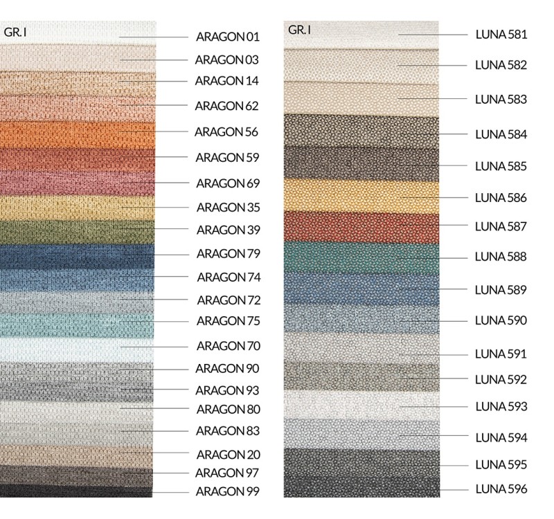 Narożnik PILLOW C2 120 z funkcją spania - I grupa tkanin