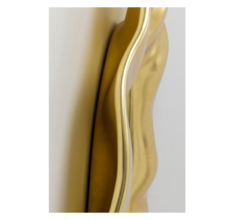 KARE lustro ścienne RILEY 150x98 cm złote