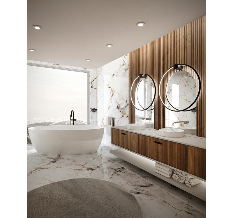 MOOSEE lampa ścienna HOOP 80 czarna