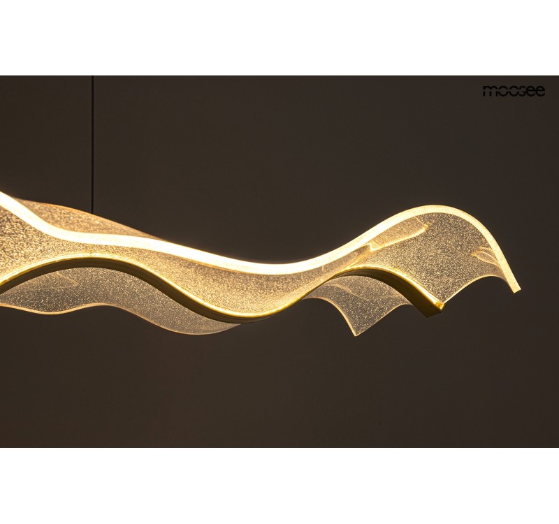 MOOSEE lampa wisząca BREATH 150 złota