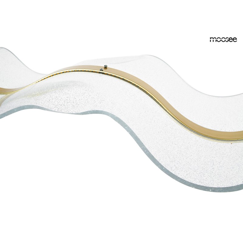 MOOSEE lampa wisząca BREATH 180 złota